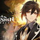 Official illustration of Zhongli from Genshin Impact
